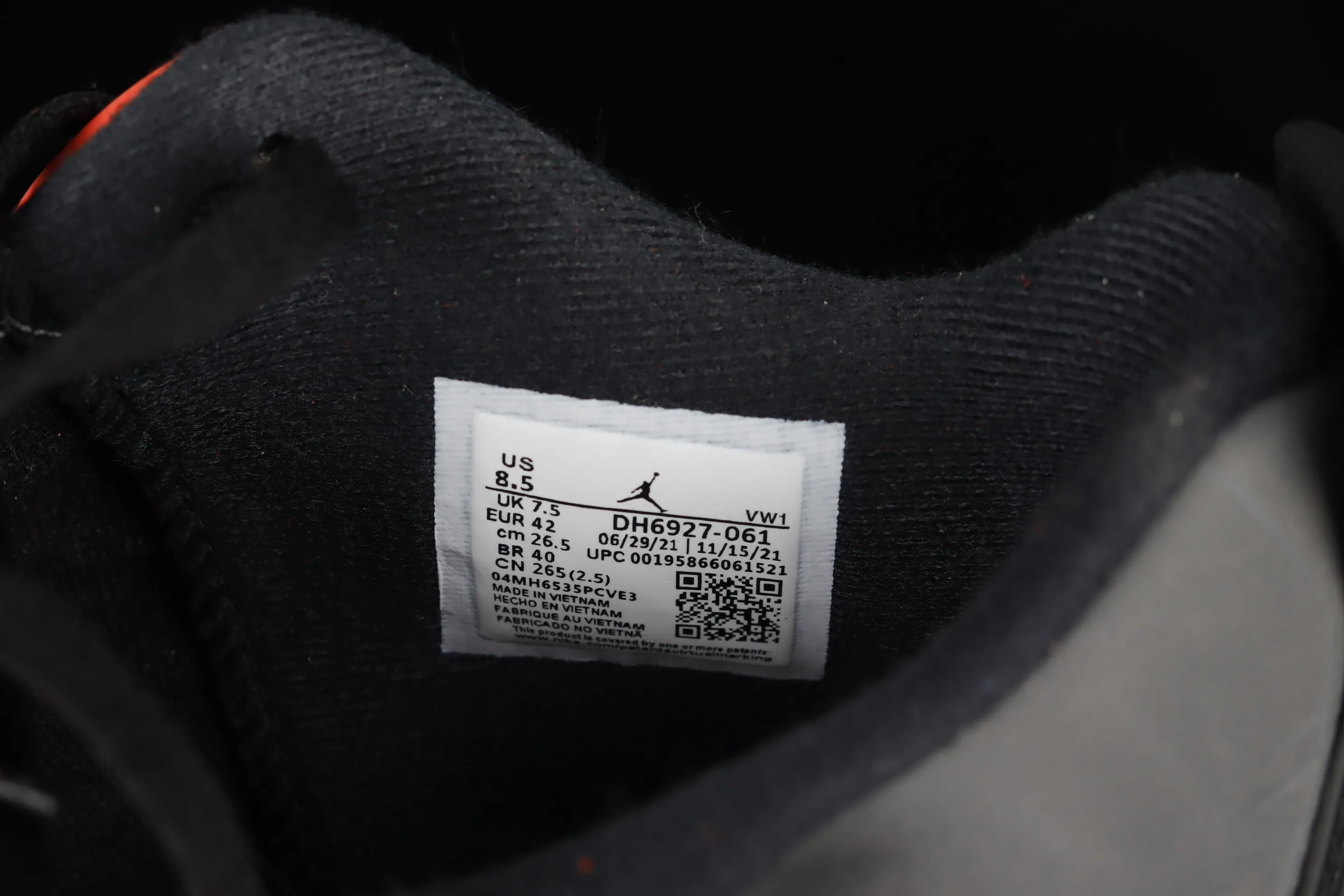 All Categories Air Jordan Jordan Series Basketball Shoes Air Jordan 4 Special Price Air Jordan 4 Retro "Infrared" AJ4 Joe 4 Black Gray Infrared DH6927-061
